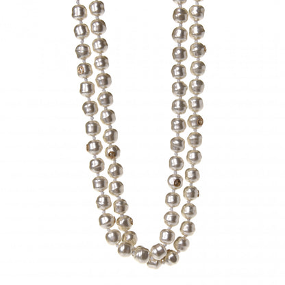 Gucci Pearl GG Sylvie Long Necklace 1 of 4