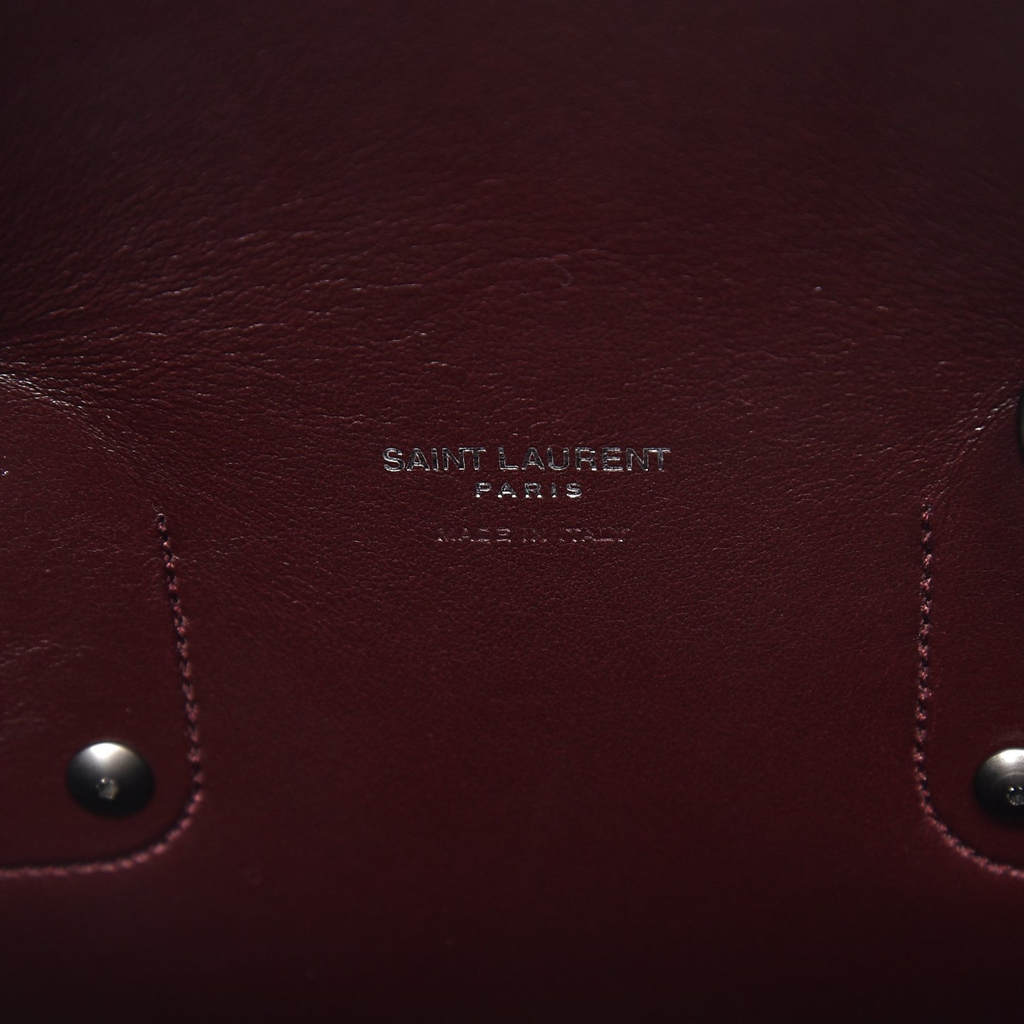 Grained Calfskin Small Classic Sac De Jour Bordeaux