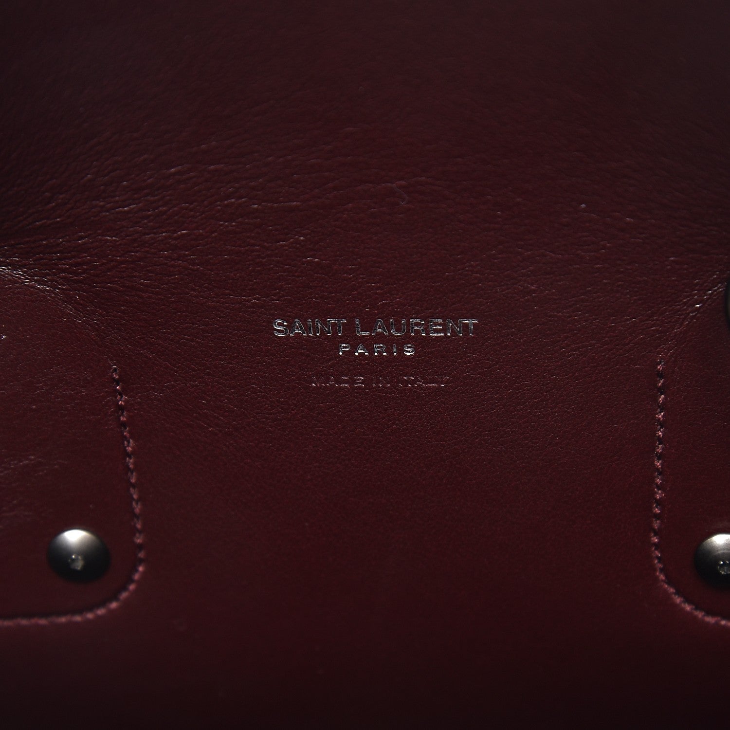 Saint Laurent Grained Calfskin Small Classic Sac De Jour Bordeaux 7 of 9