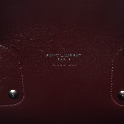 Saint Laurent Grained Calfskin Small Classic Sac De Jour Bordeaux 7 of 9