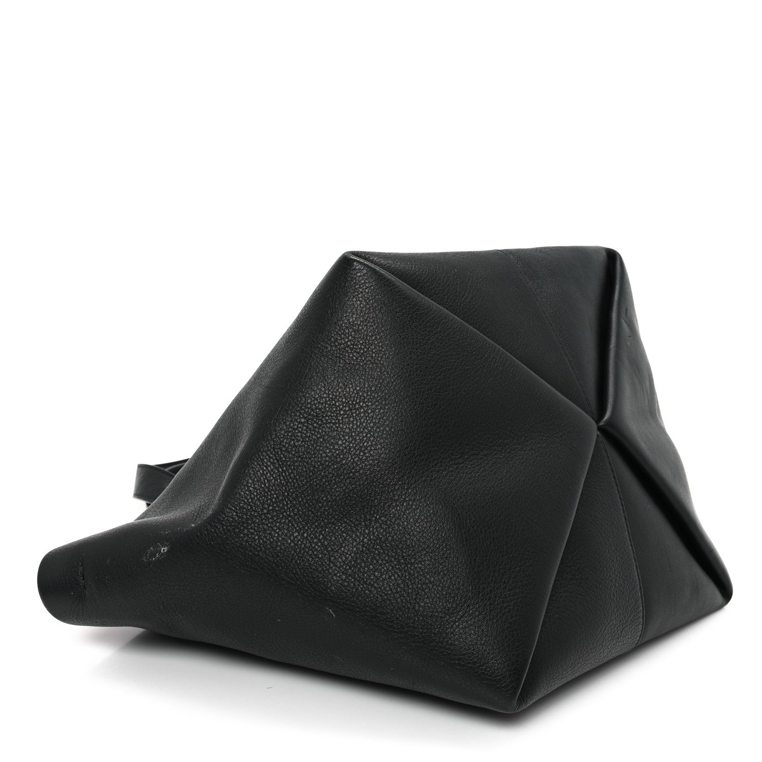 Mansur Gavriel Calfskin Tulipano Bag Black 4 of 11