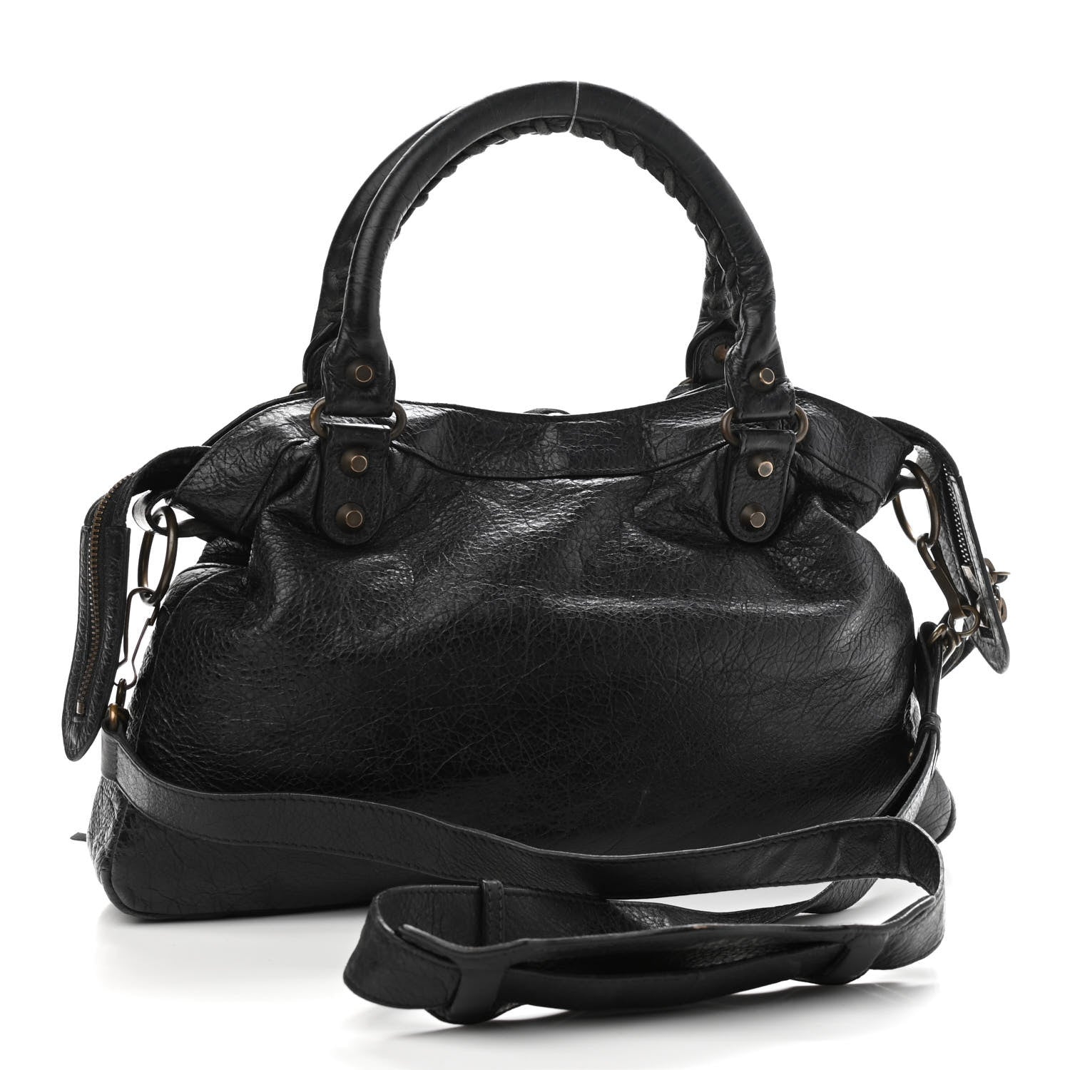Balenciaga Agneau Classic Hardware Town Black 3 of 13