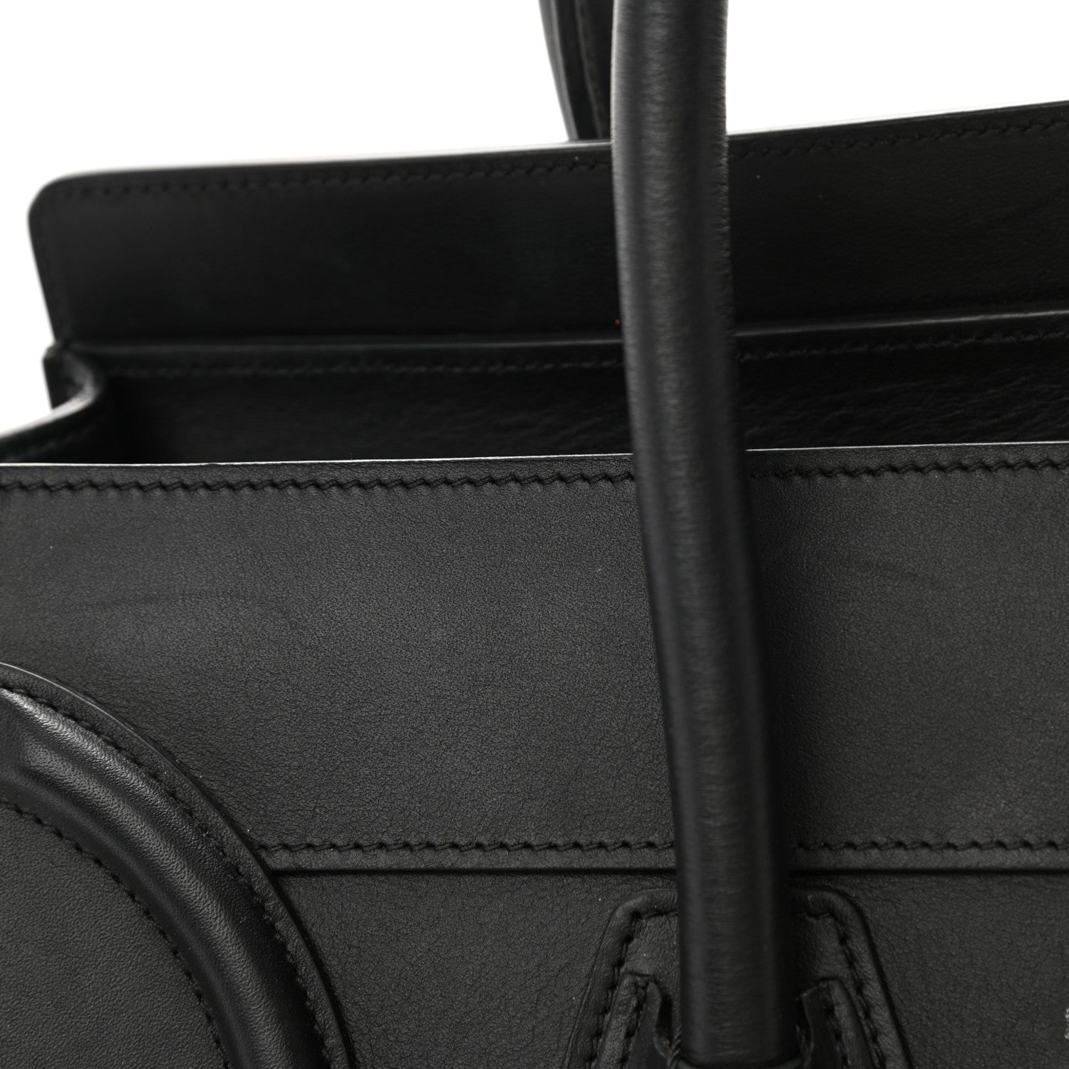 Celine Smooth Calfskin Mini Luggage Black 17 of 17