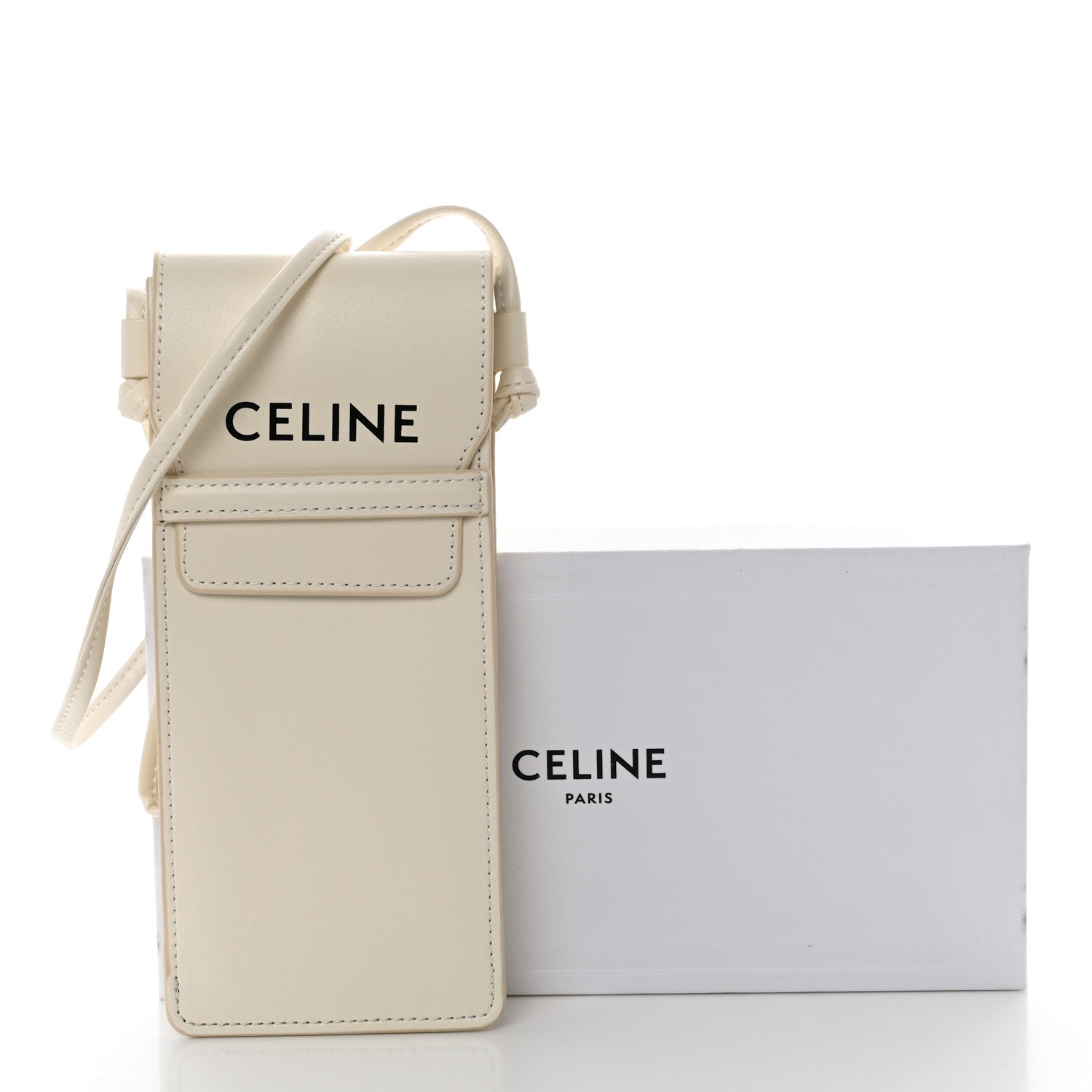 Celine Smooth Calfskin Sunglasses Pouch White 8 of 8