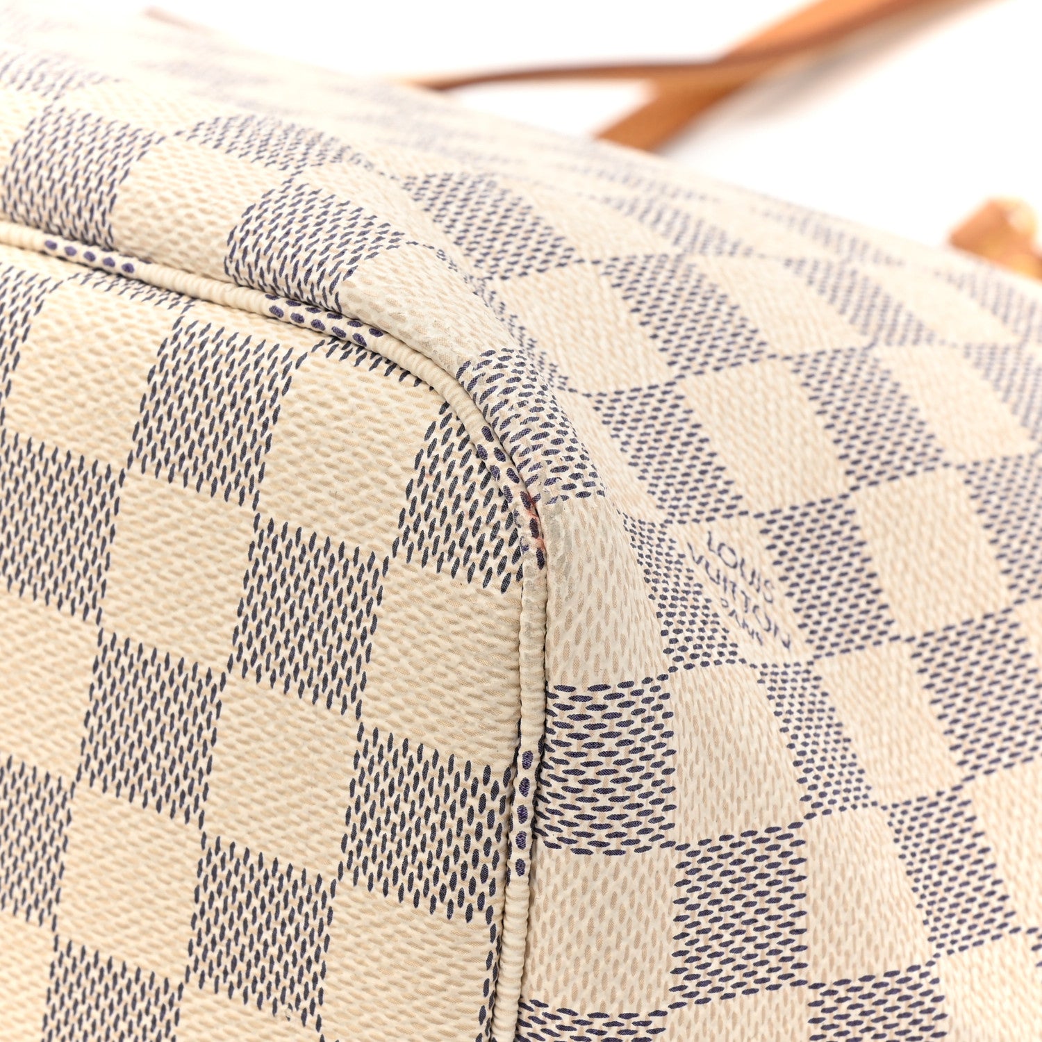 Louis Vuitton Damier Azur Neo Neverfull MM Rose Ballerine 16 of 20