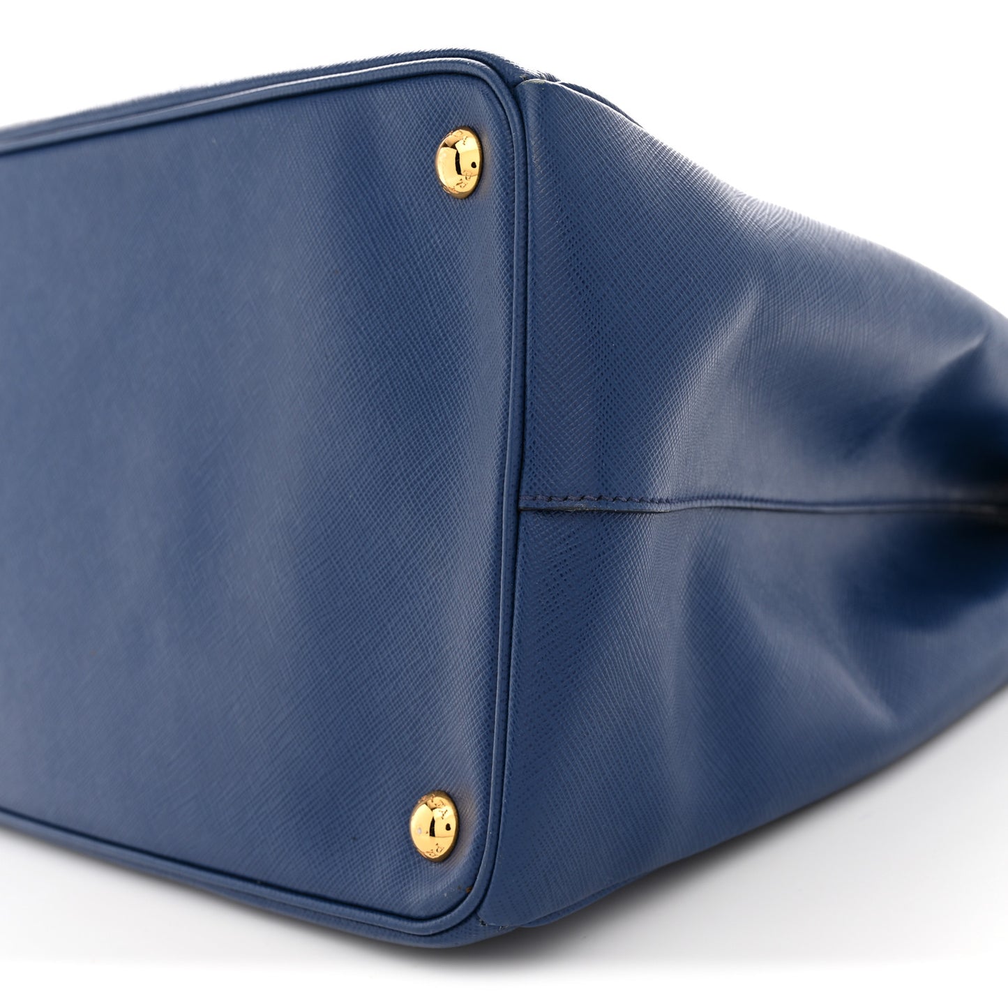 Saffiano Lux Extra Large Galleria Double Zip Tote Bluette