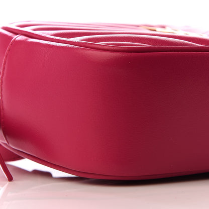 Saint Laurent Calfskin Matelasse Monogram Lou Belt Bag Bright Pink 6 of 8