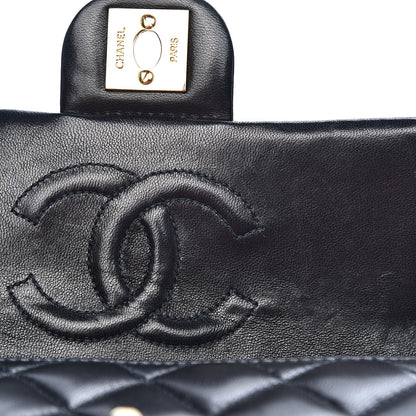 Chanel Lambskin Quilted Mini Square Flap Black 8 of 13