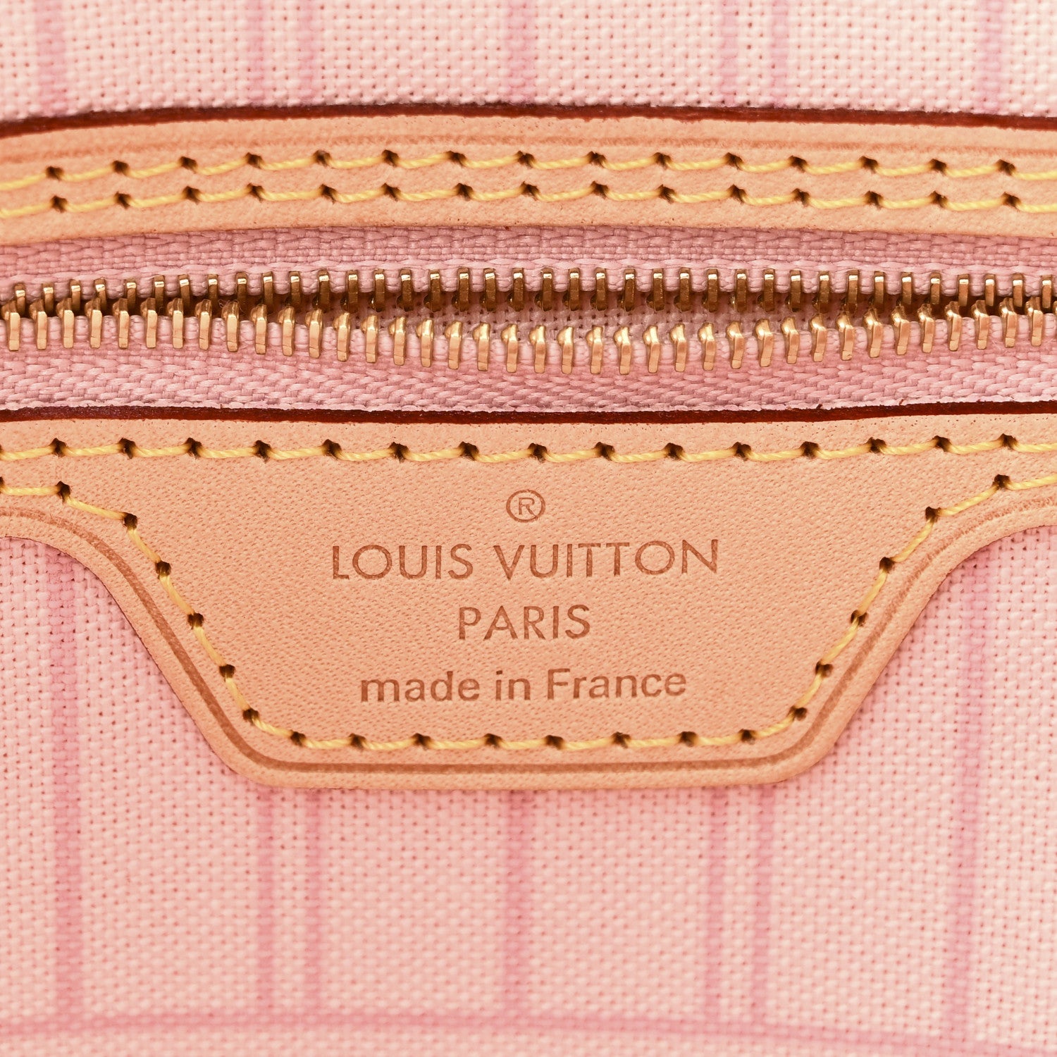 Louis Vuitton Damier Azur Neo Neverfull MM Rose Ballerine 7 of 10