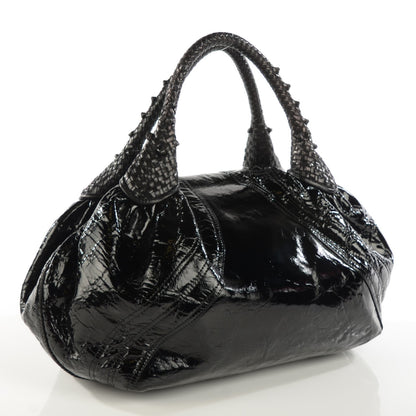 Fendi Crispe Vernice Spy Black 3 of 7