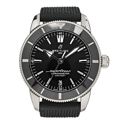 Breitling Stainless Steel Rubber 44mm Superocean Heritage II B20 Automatic Watch Volcano Black AB2030 1 of 8