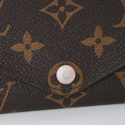 Louis Vuitton Monogram Josephine Wallet Rose Nacre 10 of 11