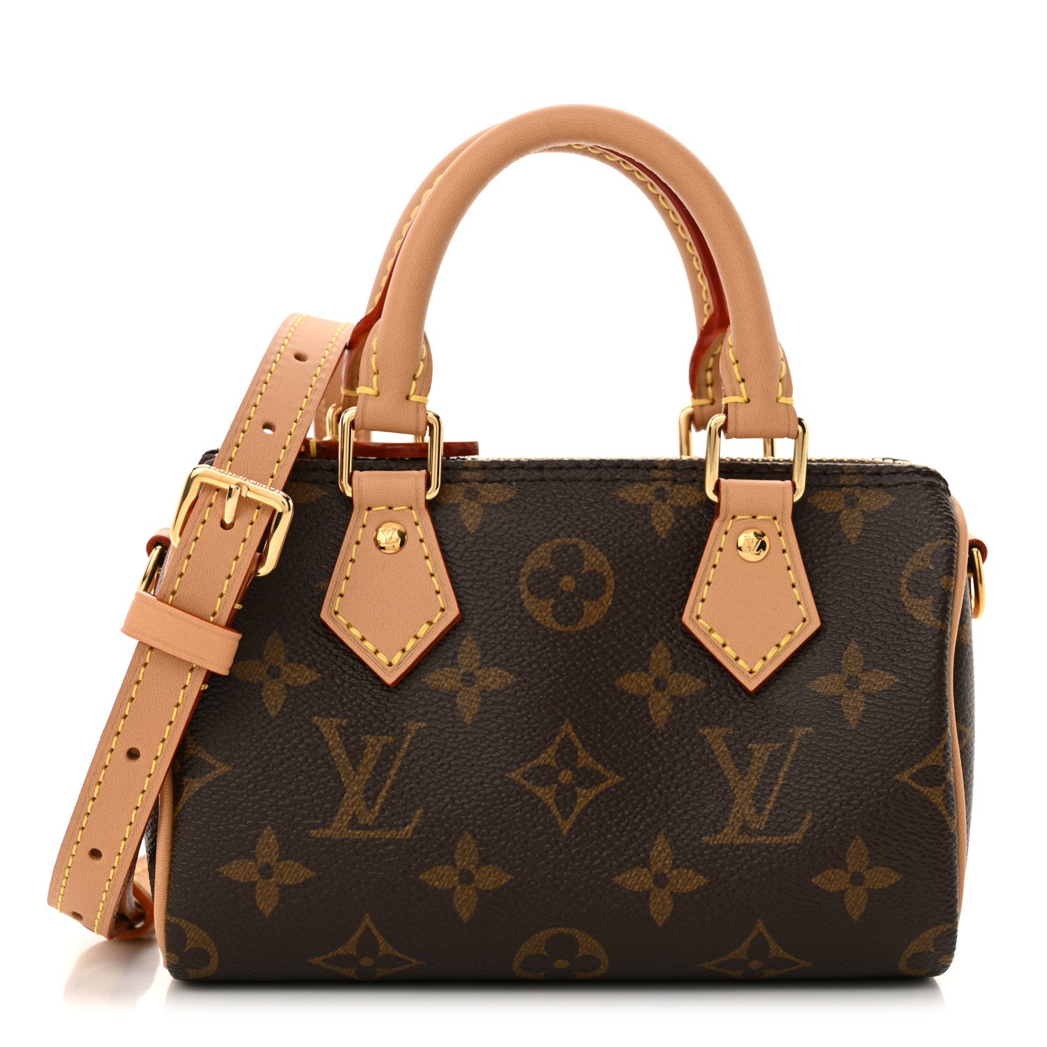Louis Vuitton Monogram Nano Speedy Bandouliere 1 of 10