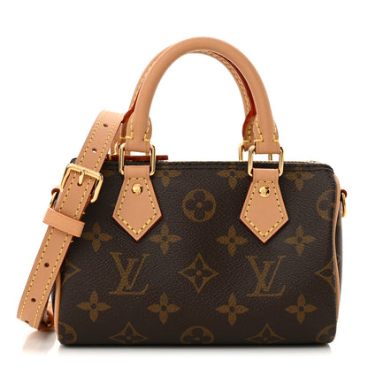 Louis Vuitton Monogram Nano Speedy Bandouliere 1 of 10