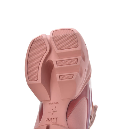 Christian Dior Neoprene Rubber Womens D-Connect Sneakers 38 Deep Nude 9 of 13