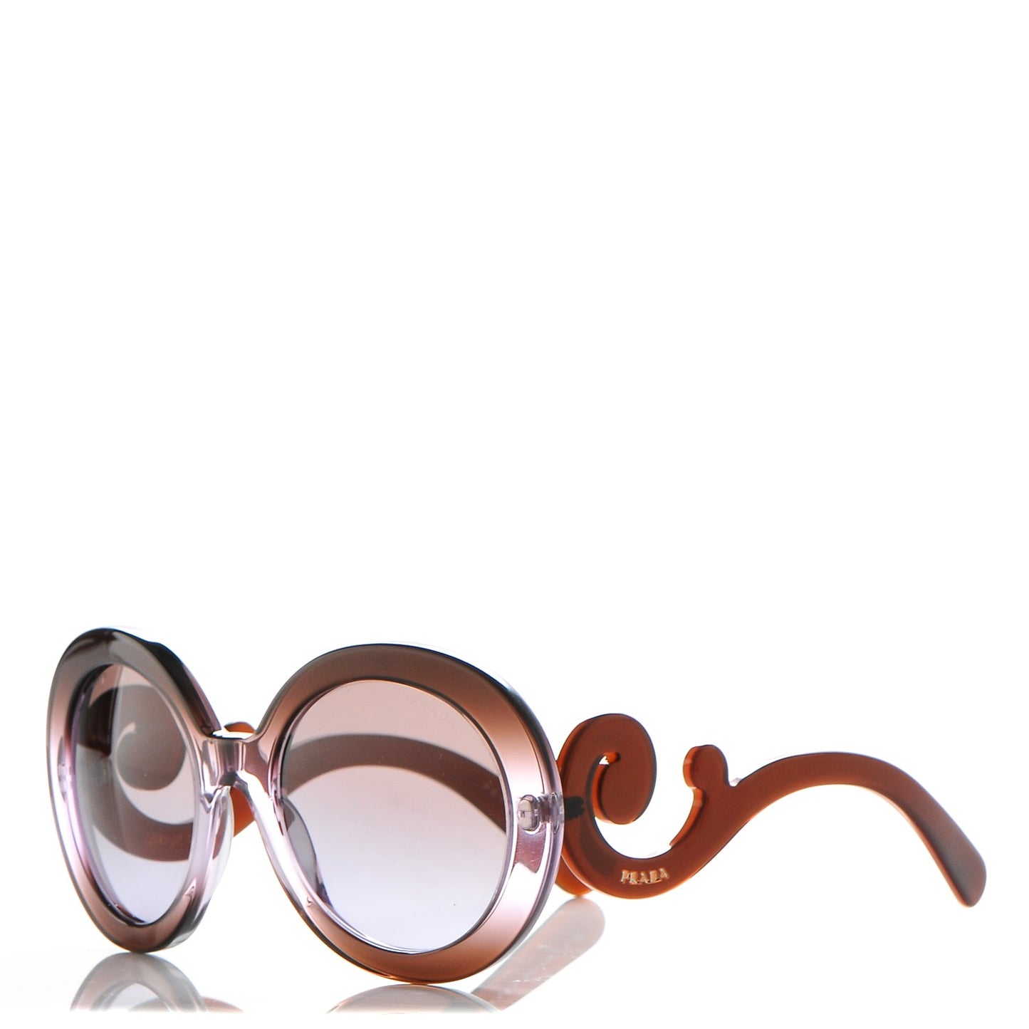 Baroque Sunglasses SPR 27N Brown Violet