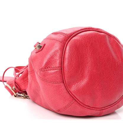 Balenciaga Agneau Giant 12 Rose Gold Hardware Mini Pompon Rose Thulian 10 of 11