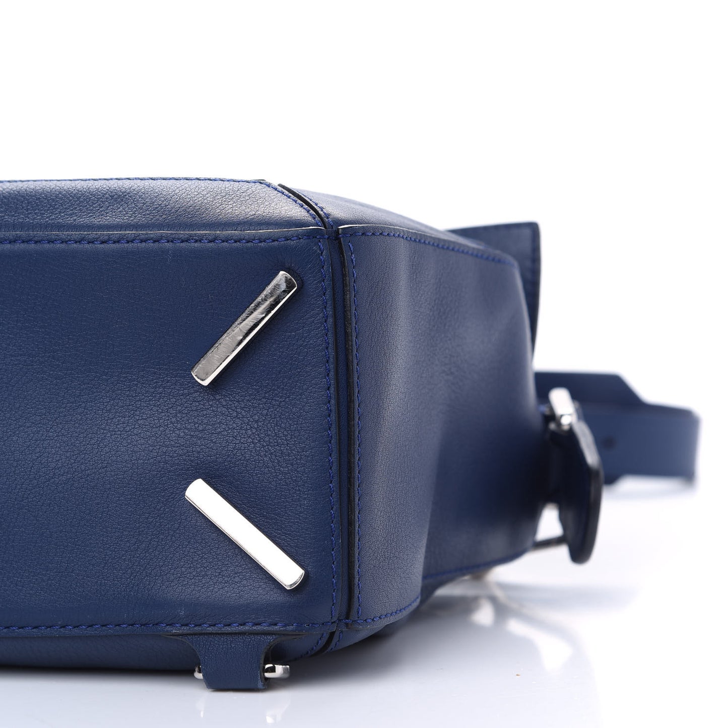 Calfskin Small Puzzle Bag Marine