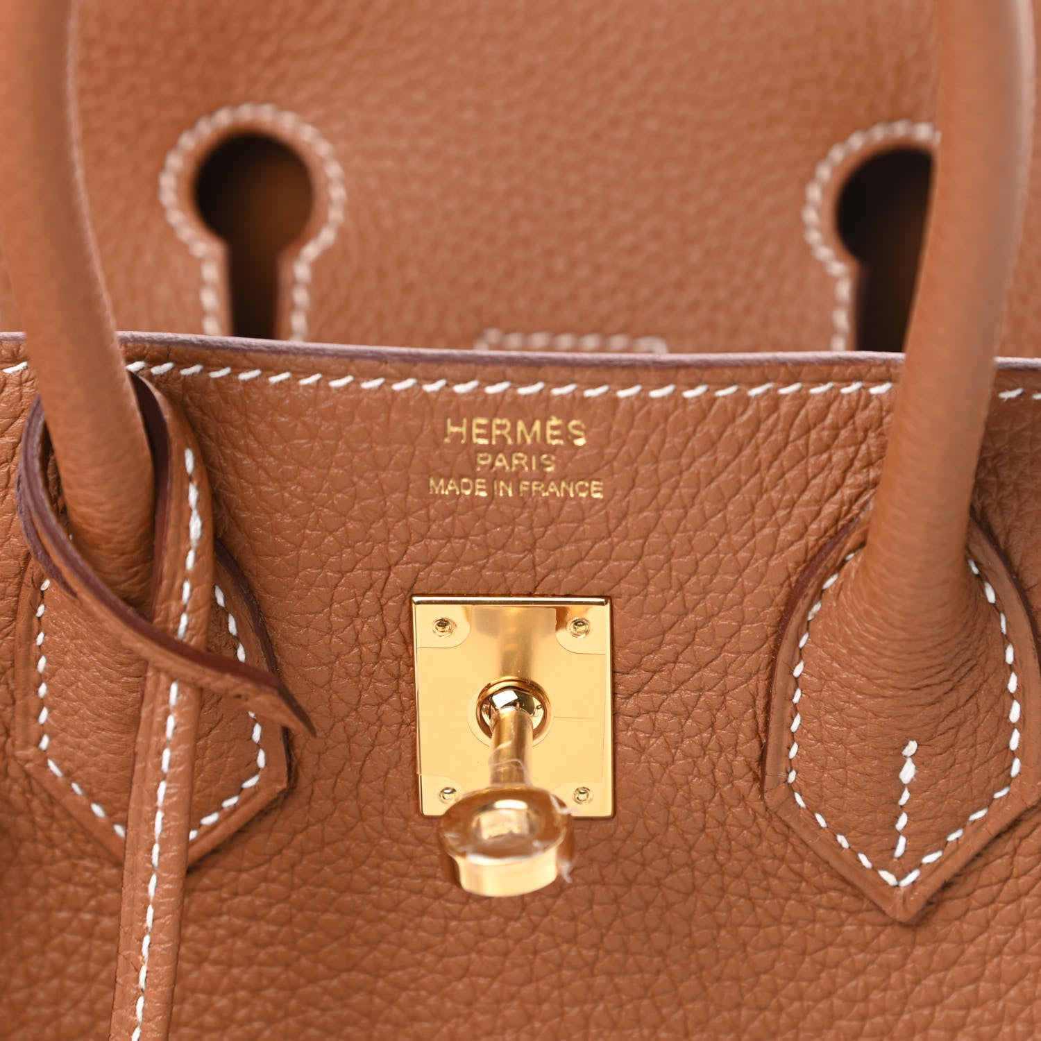 Hermes Togo Birkin 25 Gold 6 of 11