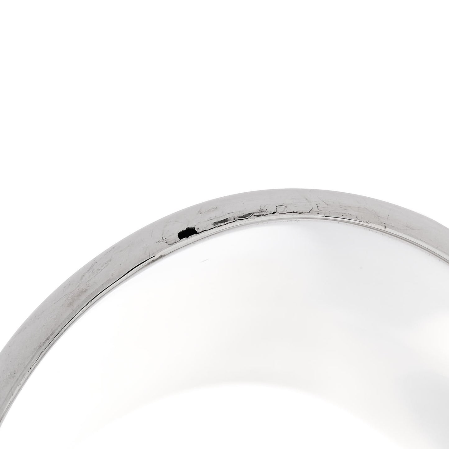 Sterling Silver Elsa Peretti Medium Left Wrist Bone Cuff Bracelet