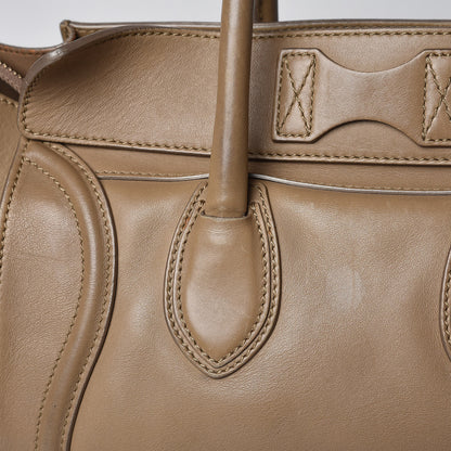 Celine Smooth Calfskin Mini Luggage Camel 25 of 35