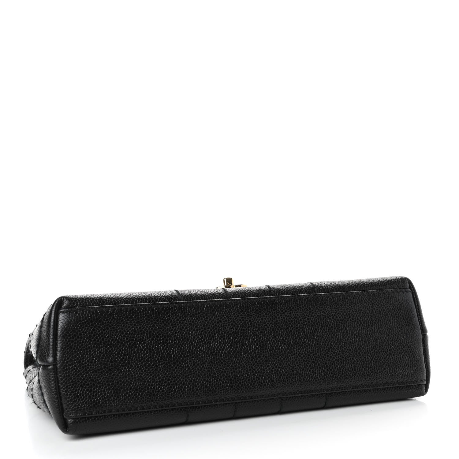 Chanel Caviar Square Stitched Small Flap Black 3 of 4