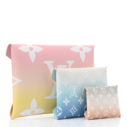 Louis Vuitton Monogram Giant By The Pool Kirigami Pochette Set 3 of 6