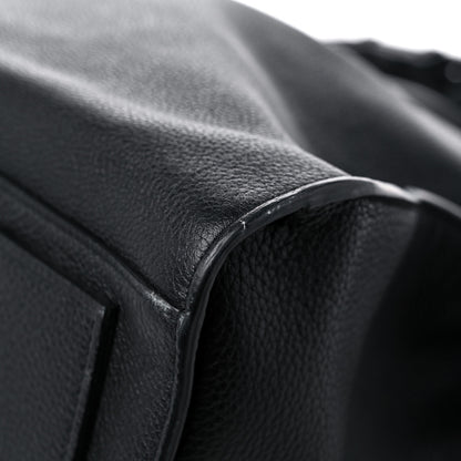 Saint Laurent Grained Calfskin Medium Souple Sac De Jour Duffle Black 20 of 33