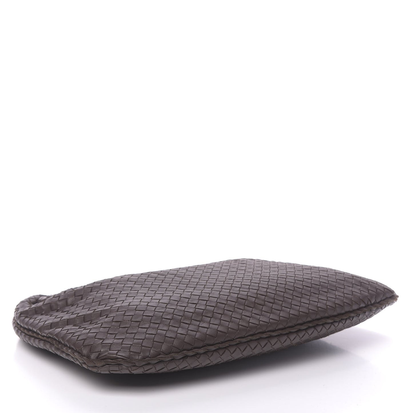 Nappa Intrecciato Large Veneta Hobo Ebano