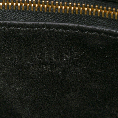 Celine Soft Grained Calfskin Sangle Bucket Bag Black 6 of 11
