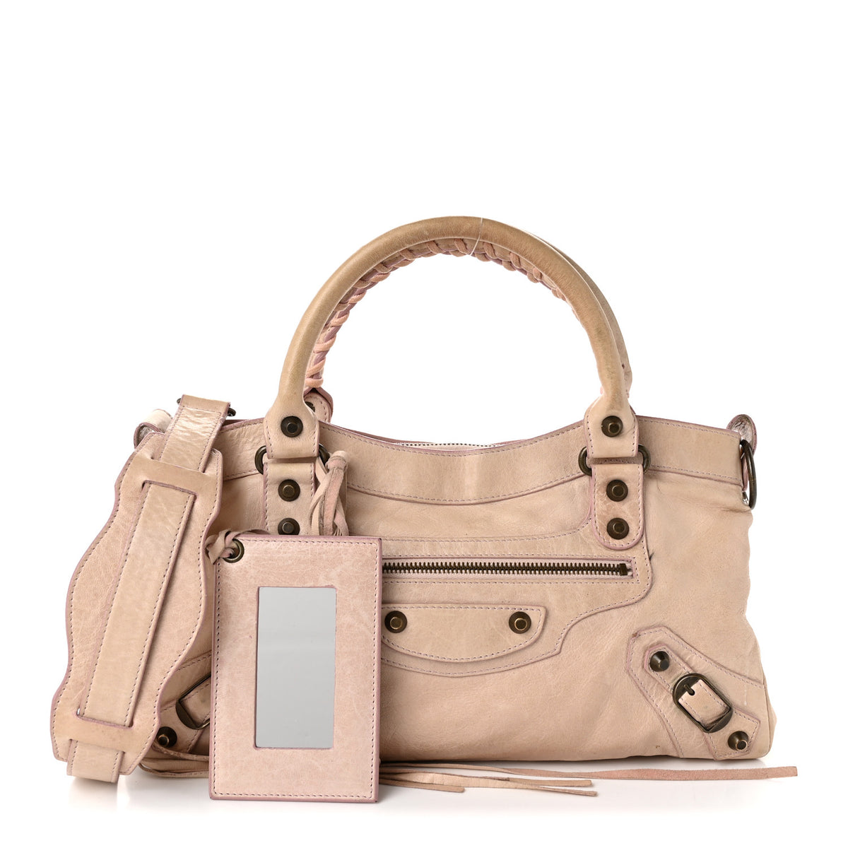 Balenciaga Agneau Classic Hardware First Bois de Rose 3 of 12