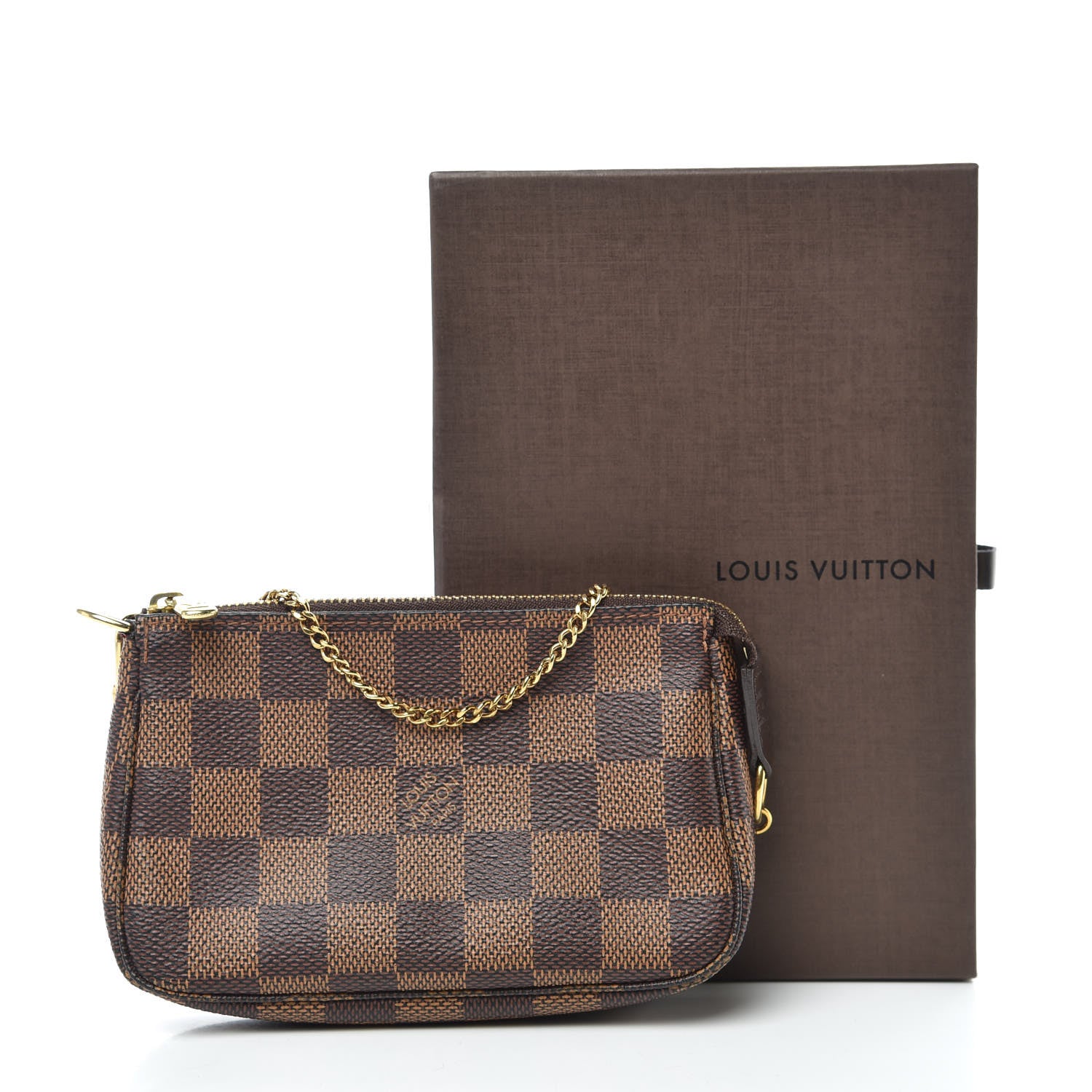 Louis Vuitton Damier Ebene Mini Pochette Accessories 11 of 11