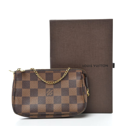 Louis Vuitton Damier Ebene Mini Pochette Accessories 11 of 11