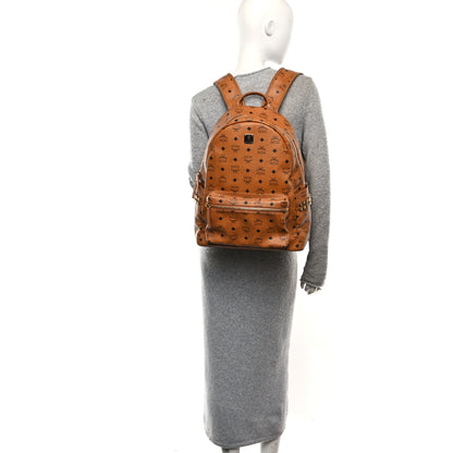 MCM Visetos Large Stark Backpack Cognac 2 of 11