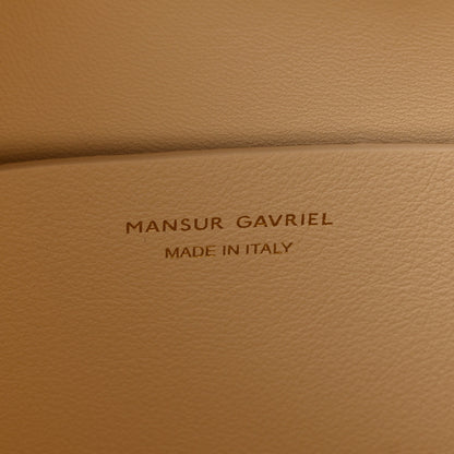 Mansur Gavriel Calfskin Box Hobo Bag Jasmine 6 of 9