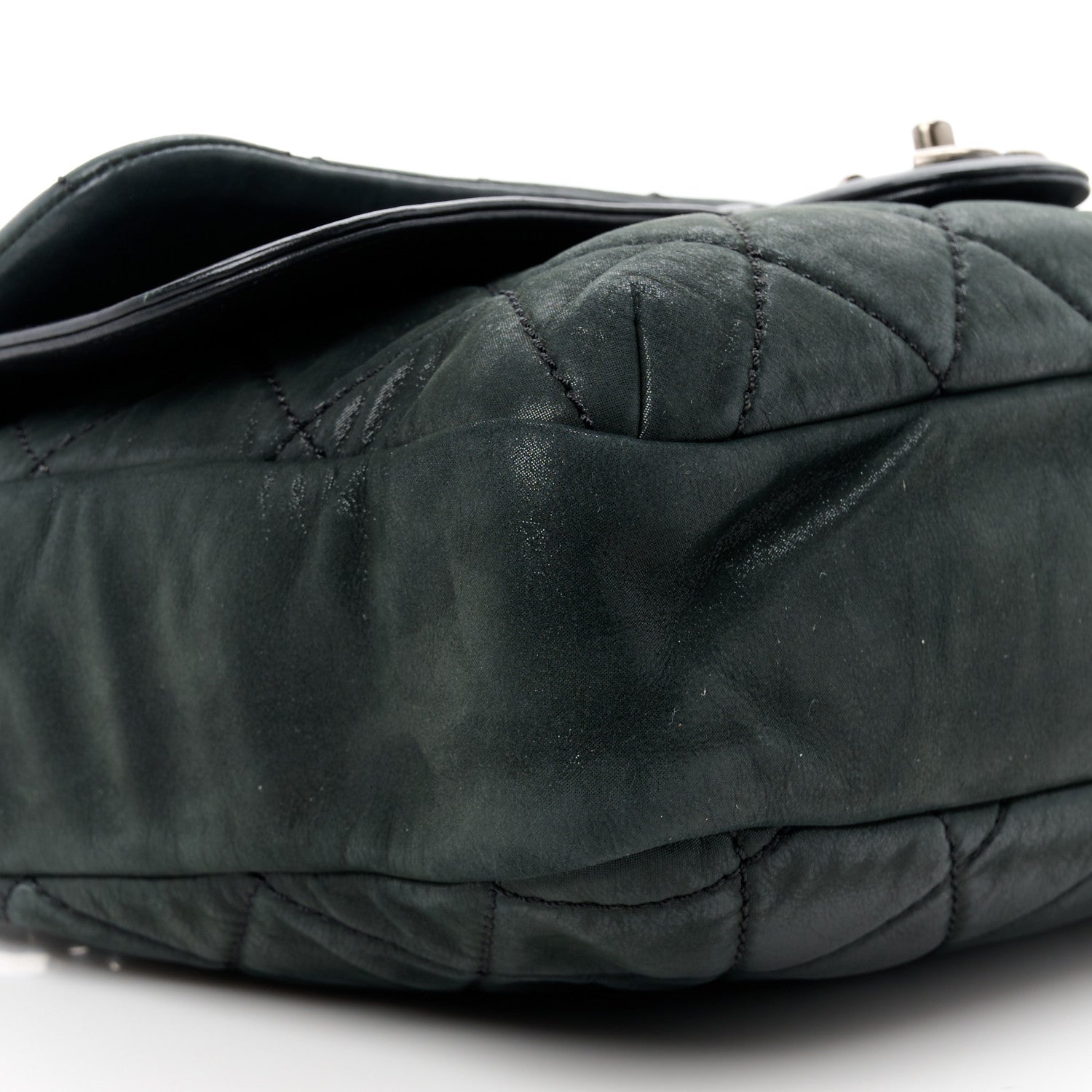 Chanel Iridescent Calfskin Jumbo In the Mix Double Flap Black 11 of 12
