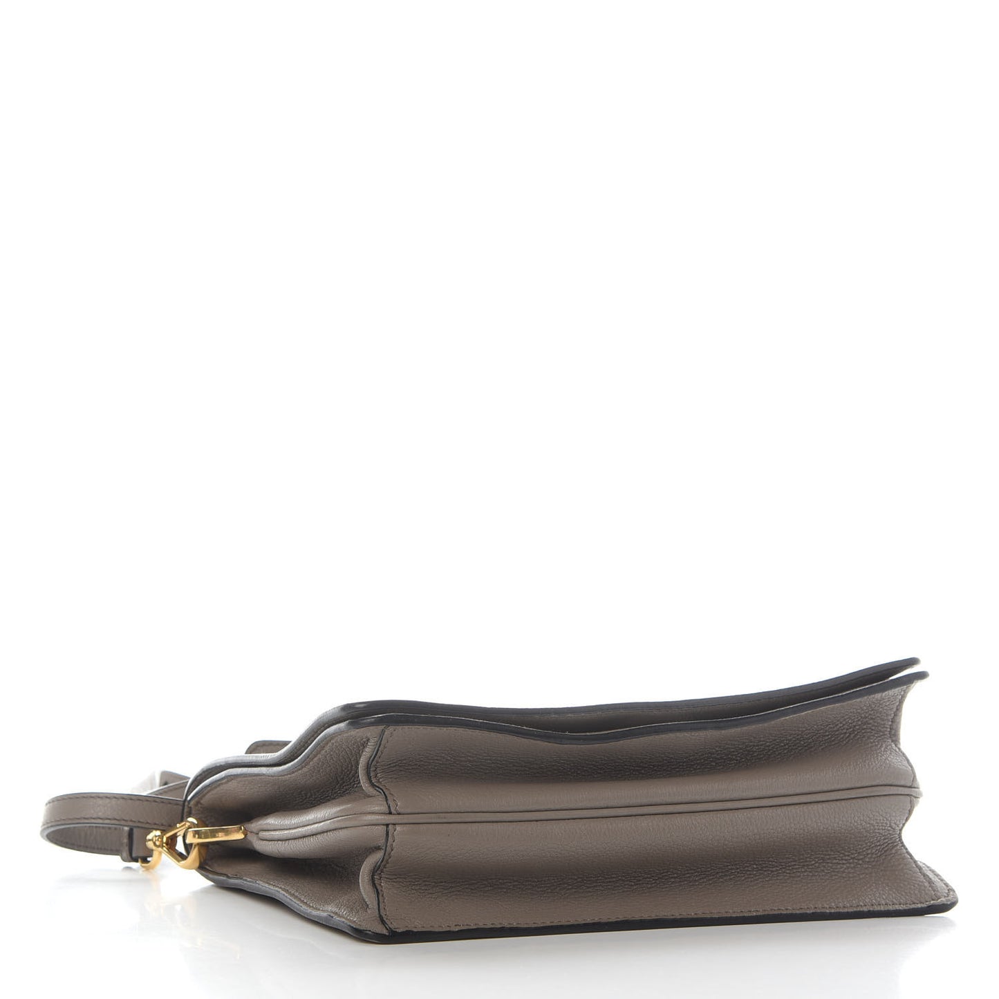 Vitello Daino Flap Crossbody Argilla