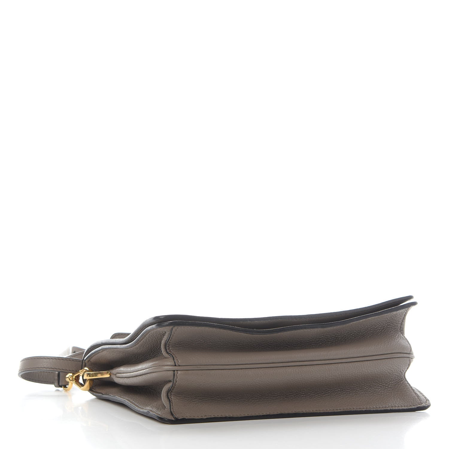 Prada Vitello Daino Flap Crossbody Argilla 4 of 8
