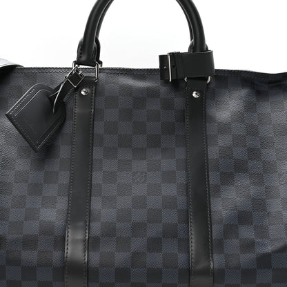 Louis Vuitton Damier Cobalt Keepall Bandouliere 55 6 of 8