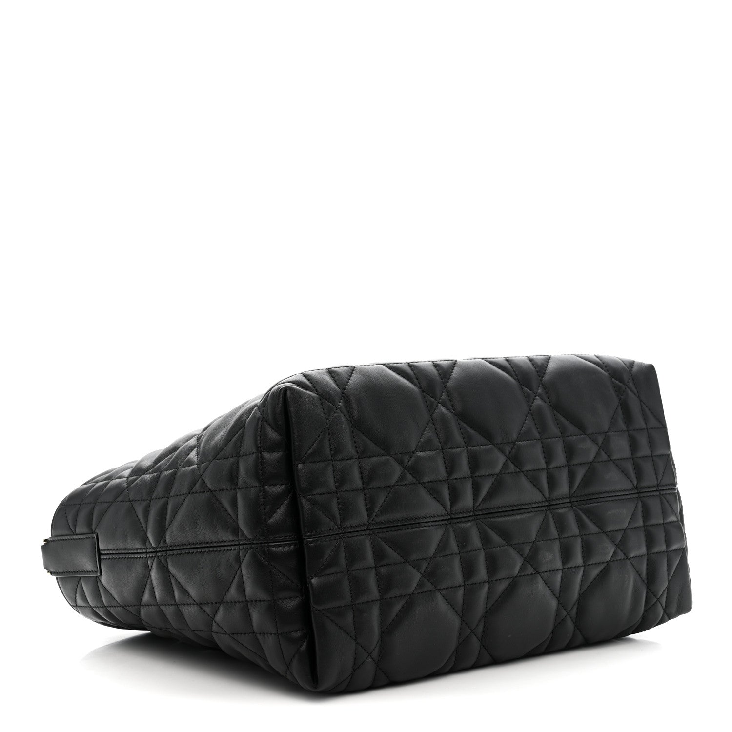Christian Dior Calfskin Macrocannage Medium Toujours Black 4 of 11