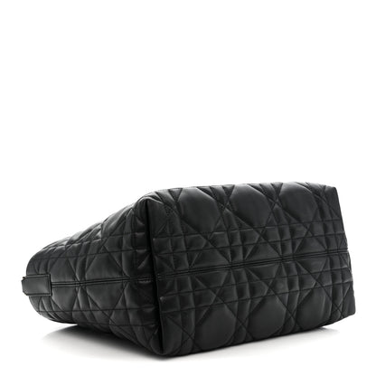 Christian Dior Calfskin Macrocannage Medium Toujours Black 4 of 11