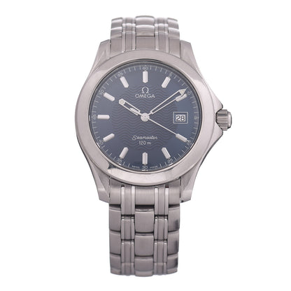Omega Stainless Steel 36mm Seamaster 120M Quartz Watch Blue 2511.81 1 of 4