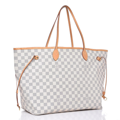 Louis Vuitton Damier Azur Neverfull GM 3 of 17