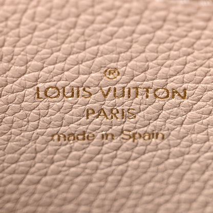 Louis Vuitton Calfskin Lockme Zippy Coin Purse Greige 6 of 8
