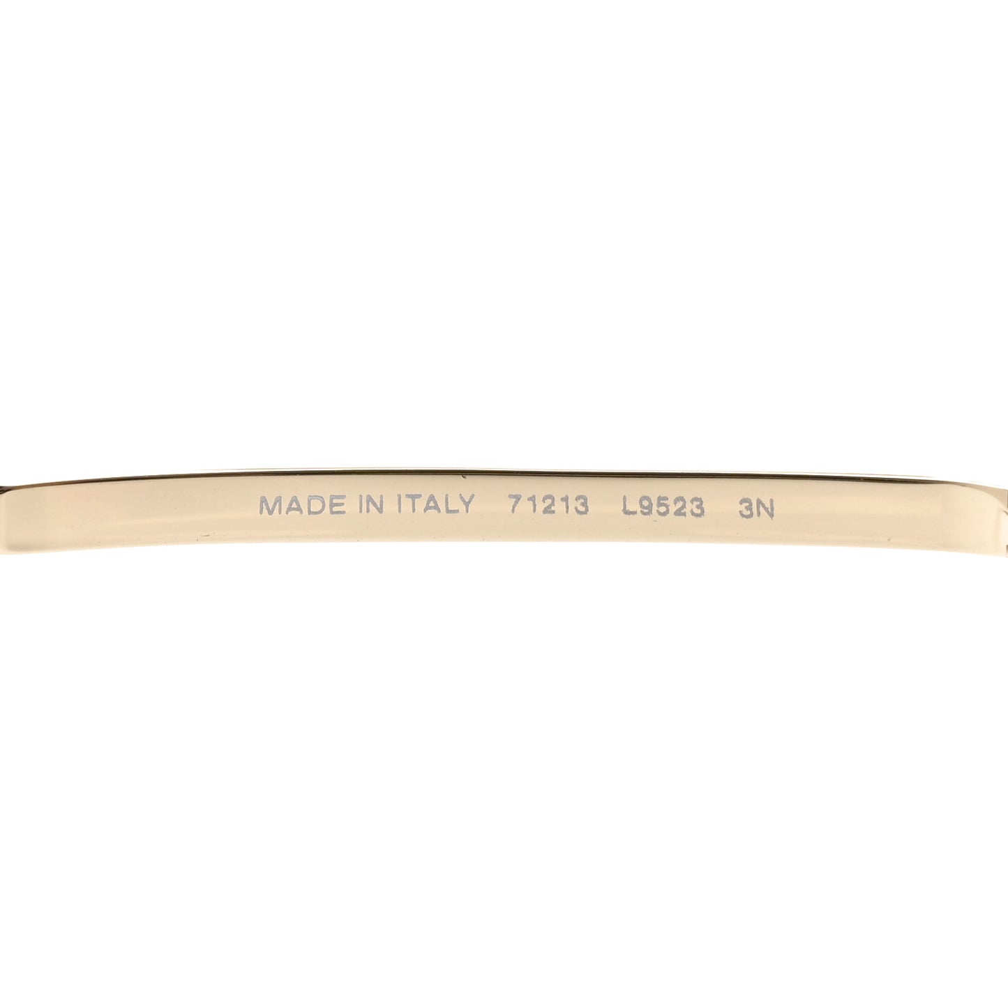 Metal Shield Runway Sunglasses 71213 Gold