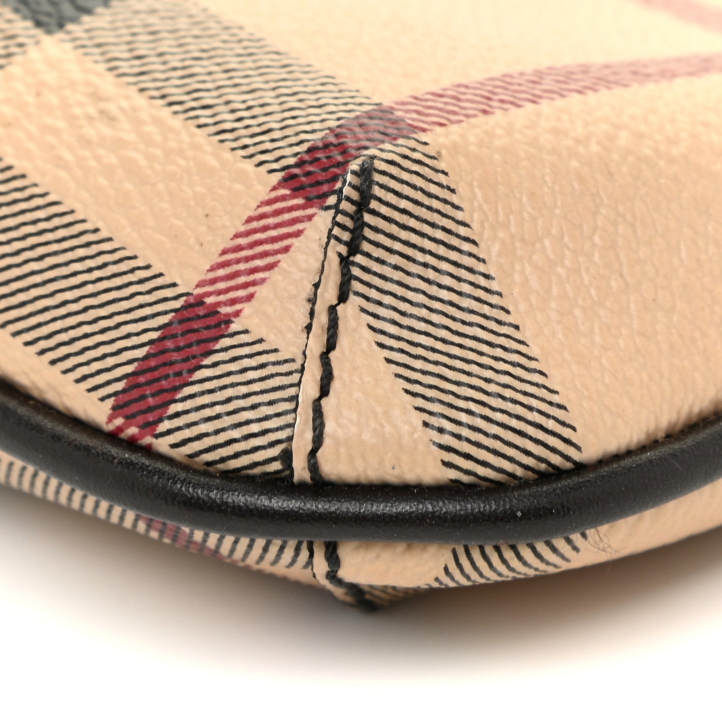 Haymarket Check Clara Pochette Chocolate
