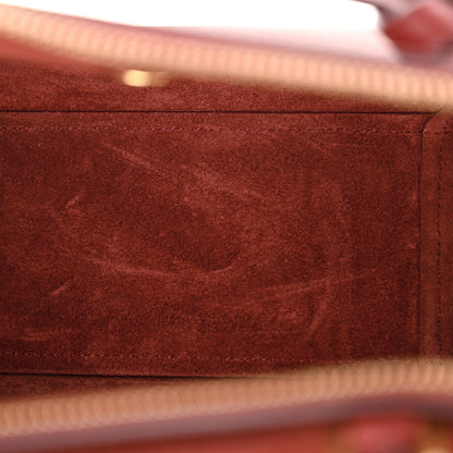 Celine Grained Calfskin Nano Belt Bag Burgundy 11 of 13