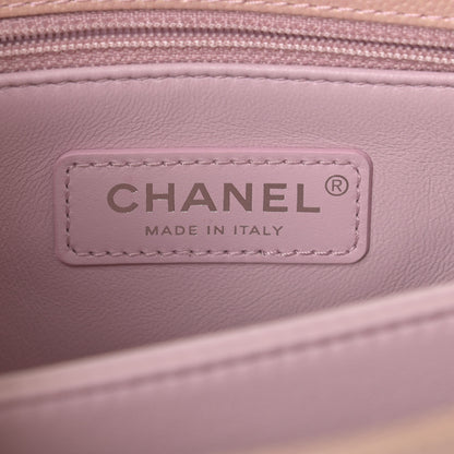 Chanel Iridescent Caviar Quilted Mini Coco Handle Flap Pink 6 of 9