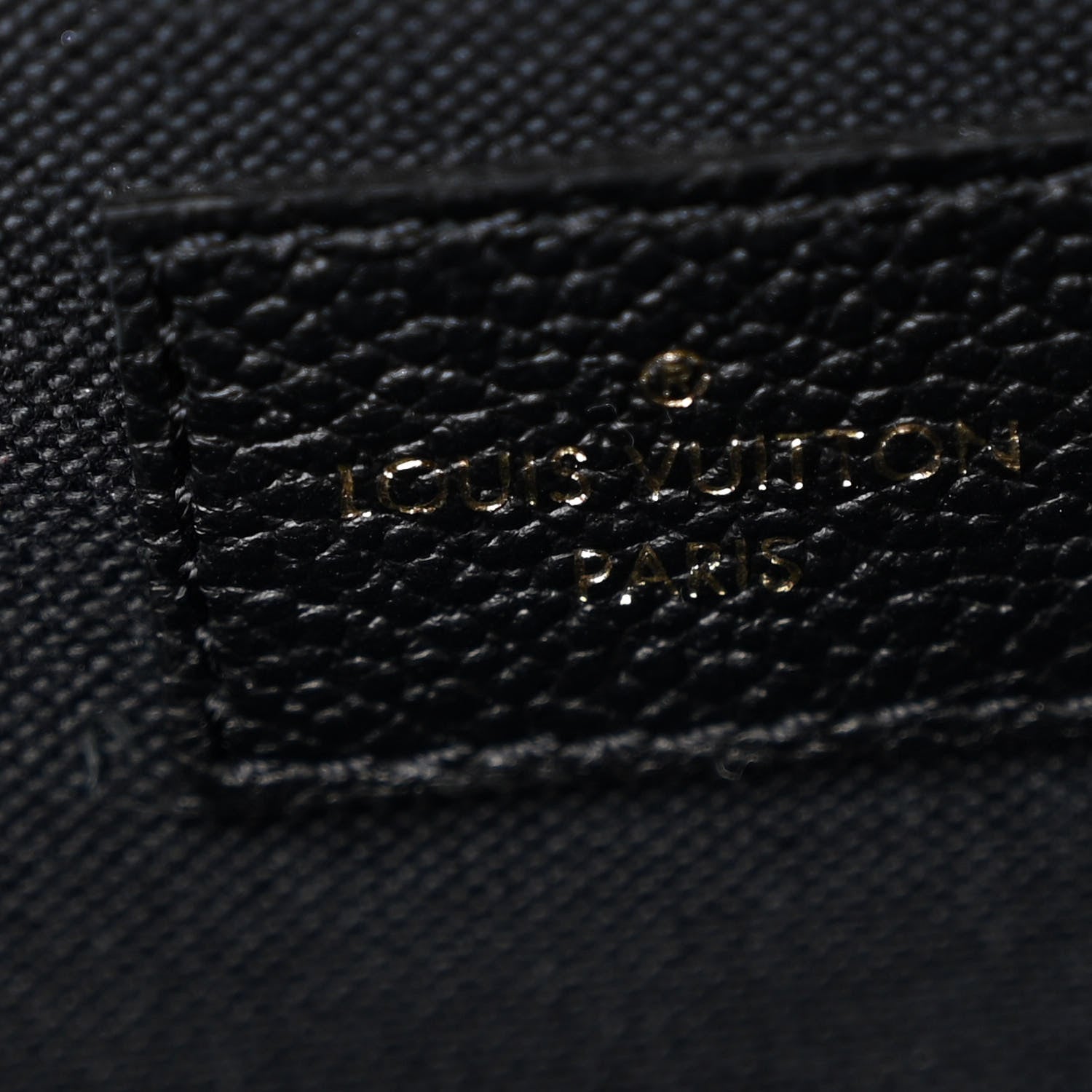 Louis Vuitton Empreinte Pochette Felicie Chain Wallet Black 9 of 14