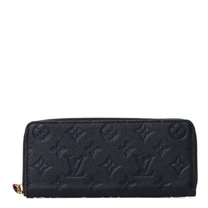 Louis Vuitton Empreinte Clemence Wallet Marine Rouge 1 of 12